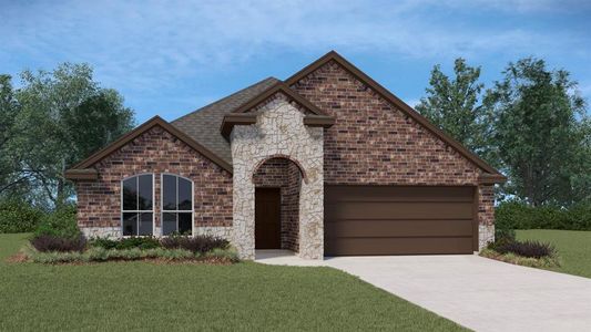 New construction Single-Family house 4821 Silver Strike Rd, Aubrey, TX 76227 plan Bentworth - image