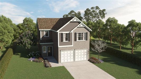 New construction Single-Family house 1008 Northfield Drive, Conyers, GA 30013 The Westfield- photo 0