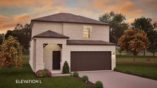 New construction Single-Family house 4011 Colony River Rock Blvd, Pinehurst, TX 77362 plan Elm - image