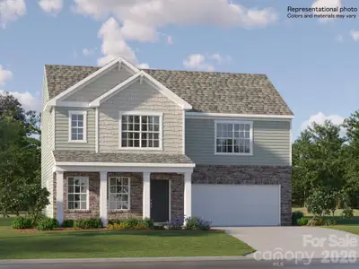 New construction Single-Family house 1203 Sloane Dr, Bessemer City, NC 28016 plan Bishop - image