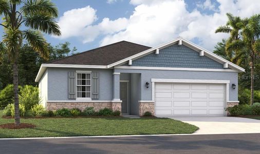 New construction Single-Family house 1838 American Wy, Haines City, FL 33844 plan Portland - image