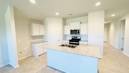 Kitchen - All Home and community information, including pricing, included features, terms, availability and amenities, are subject to change at any time without notice or obligation. All Drawings, pictures, photographs, video, square footages, floor plans, elevations, features, colors and sizes are approximate for illustration purposes only and will vary from the homes as built.