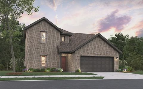 New construction Single-Family house 508 Hickory Ridge Dr, Van Alstyne, TX 75495 plan Heathbrook - image