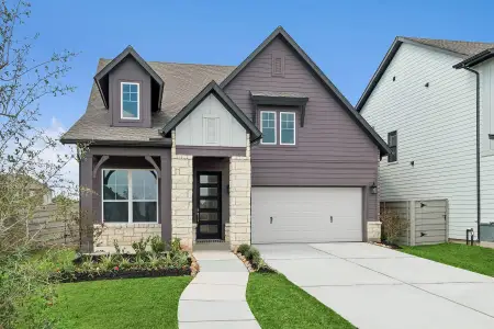 New construction Single-Family house 5430 Orangery Ln, Manvel, TX 77578 plan The Busch - image
