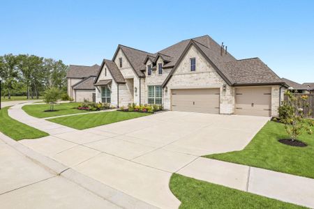 New construction Single-Family house 12122 Grassy Bend Dr, Mont Belvieu, TX 77523 plan 3566W - image