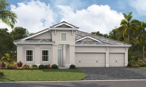 New construction Single-Family house 10545 Long Meadow Ave, Parrish, FL 34219 plan Islamorada I - image