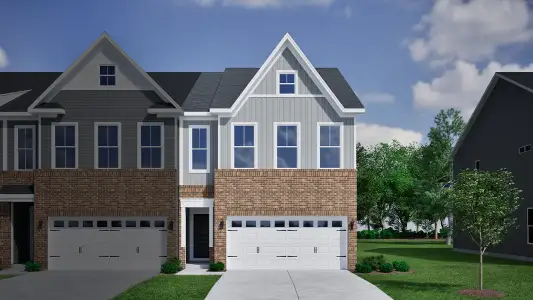 New construction Single-Family house 312 Whitespire Ter, Greensboro, NC 27410 plan Moonflower - image