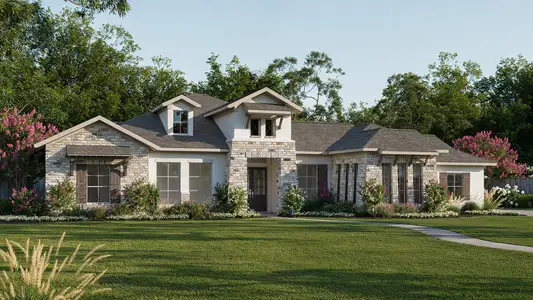 New construction Single-Family house 325 Falcon Cv, Castroville, TX 78009 plan 3099A - image