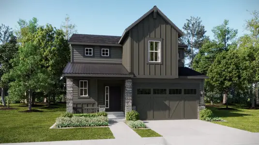 New construction Single-Family house 12578 W Geddes Dr, Littleton, CO 80127 plan Evans - image