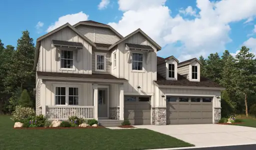 New construction Single-Family house 16229 Amaryllis Ave, Parker, CO 80134 plan Dillon II - image