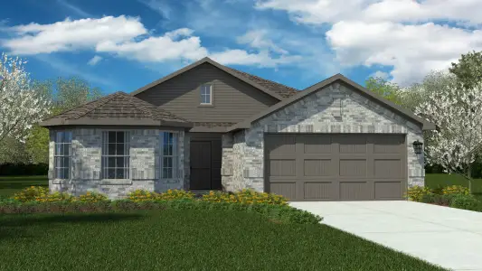 New construction Single-Family house 1037 Standing Point Dr, Fort Worth, TX 76131 plan Huntsville - image