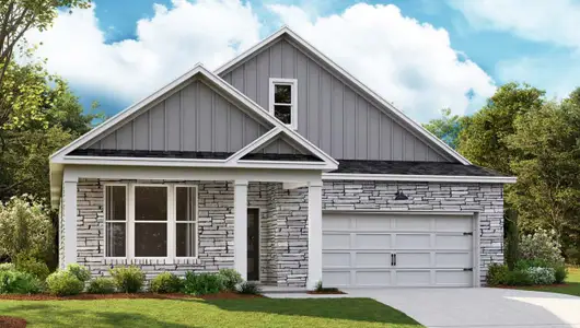 New construction Single-Family house 426 Wild Iris Wy, Spring Hill, TN 37174 plan Clifton MF - image