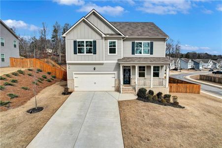 New construction Single-Family house 129 Thompson Dr, Dallas, GA 30132 plan HANOVER - image