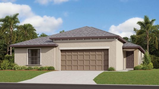 New construction Single-Family house 385 Martineau Cir, Unit 118-21, Lehigh Acres, FL 33936 plan Harrisburg - image