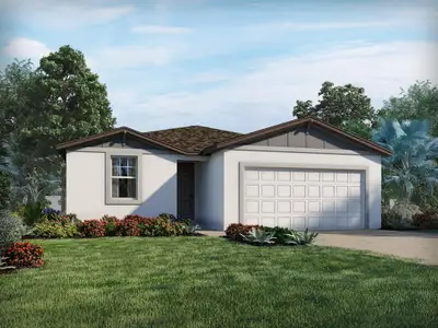 New construction Single-Family house 829 Silverado Trl, Lake Hamilton, FL 33851 - image