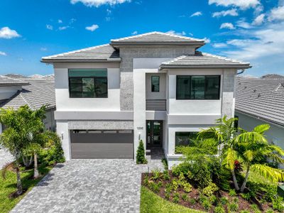 New construction Single-Family house 10040 Heron Flock Dr, Palm Beach Gardens, FL 33412 plan Polaris - image