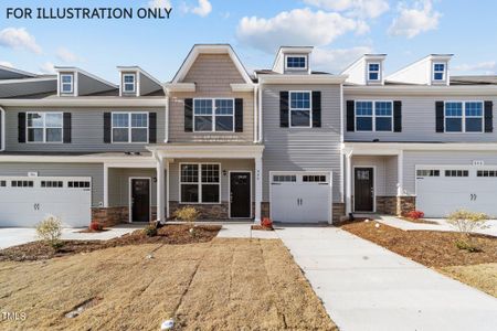 New construction Townhouse house 808 Pryor Street, Unit 51, Mebane, NC 27302 - photo 0