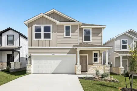 New construction Single-Family house 252 Firefox Wy, Jarrell, TX 76537 plan Hawthorn - image