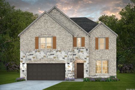 New construction Single-Family house 11906 Gaucho Mtn, San Antonio, TX 78254 plan Rainier - image