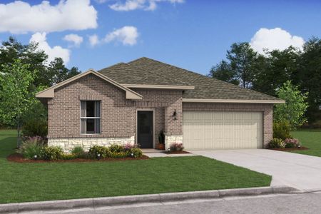 New construction Single-Family house 30598 Johnson Aly, Magnolia, TX 77355 plan Daffodil IV - image
