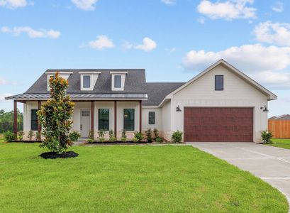 New construction Single-Family house 5616 Marigold Mile Dr, Magnolia, TX 77354 plan Lyon - image 1