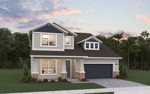 New construction Single-Family house 1684 Pyramid Hills St, Minneola, FL 34715 plan Rosewood - 19236 - image