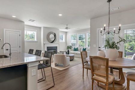 New construction Townhouse house 1516 Thurcroft Ln, Lawrenceville, GA 30043 - image 15