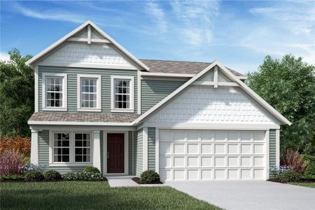 New construction Single-Family house 238 Sage Woods Wy, Dallas, GA 30132 plan Wesley - image
