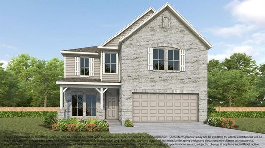 New construction Single-Family house 22203 Heartwood Elm Trail, Tomball, TX 77377 Plan 262- photo 0