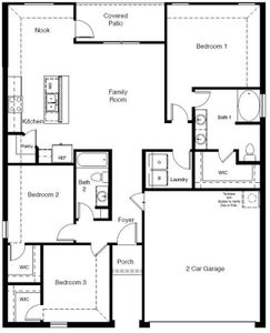 D.R. Horton's Tupelo floorplan - All Home and community information, including pricing, included features, terms, availability and amenities, are subject to change at any time without notice or obligation. All Drawings, pictures, photographs, video, square footages, floor plans, elevations, features, colors and sizes are approximate for illustration purposes only and will vary from the homes as built.