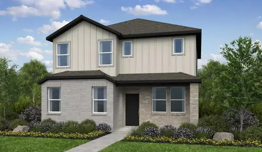 New construction Single-Family house 5804 Swedish Farms Ter, Del Valle, TX 78617 plan Sandgrouse - image
