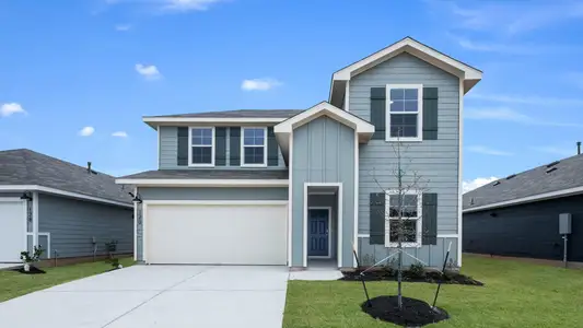 New construction Single-Family house 111 Palestine Trl, Kyle, TX 78640 plan The Mitchell - image