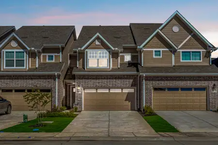 New construction Townhouse house 2860 Grandview Dr, Wylie, TX 75098 plan Olympia - image