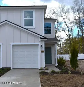 New construction Townhouse house 2712 Iron Rock Ct, Jacksonville, FL 32254 plan Greyson II - image
