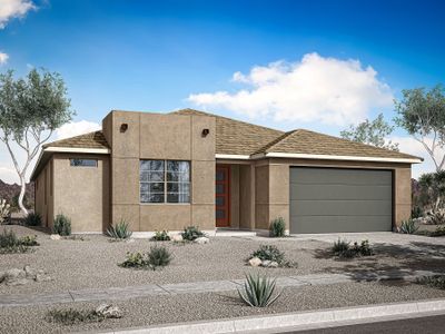 New construction Single-Family house San Tan Valley, AZ 85143 plan Flint - image
