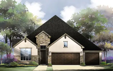 New construction Single-Family house 1619 Dunvegan Park, Bulverde, TX 78163 plan Franklyn - image