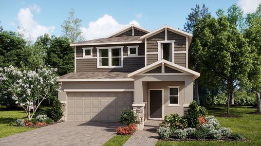 New construction Single-Family house 7268 Hammerstone Wy, Groveland, FL 34753 plan Midtown - image