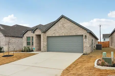 New construction Single-Family house 14418 Galloping Colt, San Antonio, TX 78254 plan The Allen (840) - image