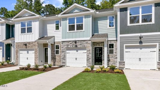New construction Townhouse house 5207 Red Crimson Dr, Willow Spring, NC 27592 plan PEARSON - image