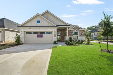 New construction Single-Family house 15102 Bank Swallow Pl, Magnolia, TX 77354 plan Weatherby - image