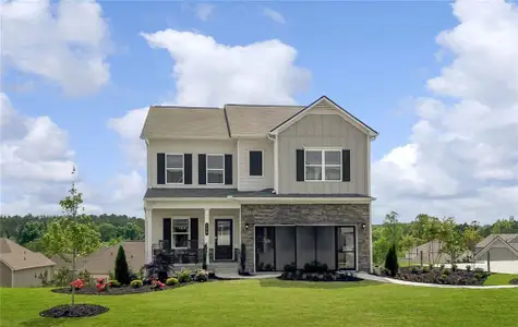 New construction Single-Family house 779 Victoria Heights Dr, Dallas, GA 30132 plan The Coleman - image