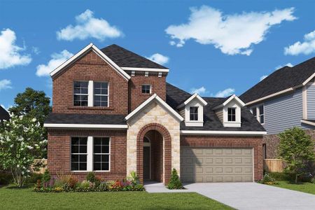 New construction Single-Family house 14512 Mercer Ln, Fort Worth, TX 76008 The Lankford- photo 0