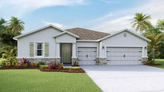 New construction Single-Family house 2274 Stratten Dr, Zephyrhills, FL 33541 plan Camden - image