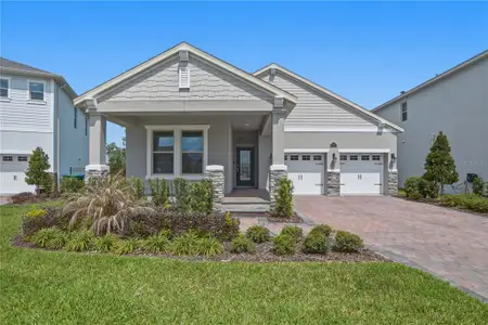 New construction Single-Family house 11045 Hollow Bay Dr, Winter Garden, FL 34787 plan BELLMORE - image