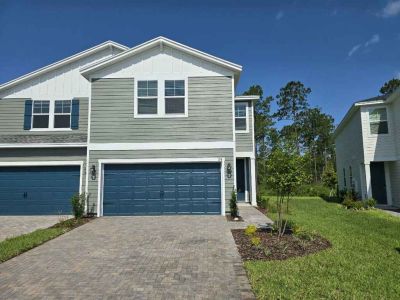 New construction Townhouse house 174 Yellowstone Dr, St. Johns, FL 32259 plan Hampton - image