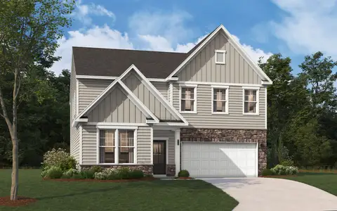 New construction Single-Family house 3240 Shannon Woods Ln, Apex, NC 27523 plan The Idlewild - image