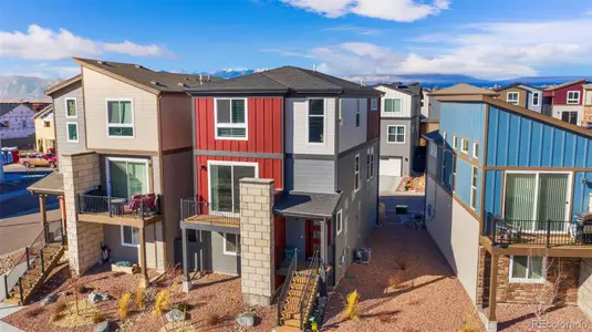 New construction Single-Family house 3612 Greenways Main Blvd, Colorado Springs, CO 80922 - image