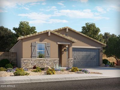 New construction Single-Family house 2608 E Rosario Mission Drive, Casa Grande, AZ 85194 Amber- photo 0