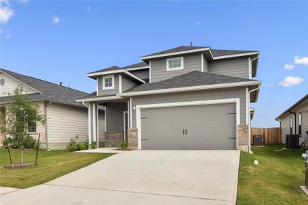 New construction Single-Family house 508 Estuary Dr, Maxwell, TX 78656 Mesquite- photo 4 4
