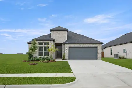 New construction Single-Family house 117 Trinity St, Grandview, TX 76050 plan Capri - image